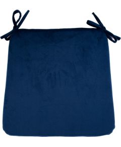 Cushion VELVET 2, for chair 39x39cm, blue