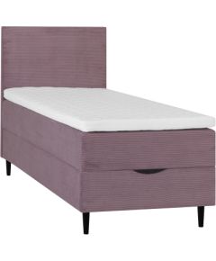 Kontinentālā gulta LAARA 90x200cm, rozā