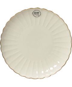 Plate SHELL D20,3cm, porcelain