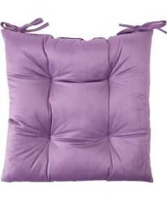 Chair cushion VELVET 2, 40x40cm, purple