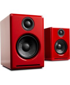 Audioengine A2+BT - loudspeaker columns, red