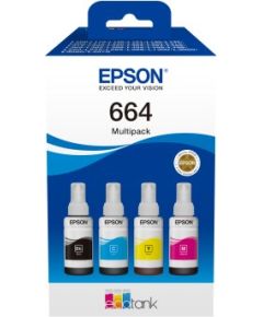 Epson C13T66464A ink cartridge 4 pc(s) Compatible Black, Cyan, Magenta, Yellow