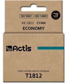 Actis KE-1812 ink (replacement for Epson T1812; Standard; 15 ml; cyan)