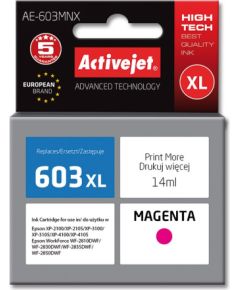 Activejet AE-603MNX ink (replacement for Epson 603XL T03A34; Supreme; 14 ml; magenta)