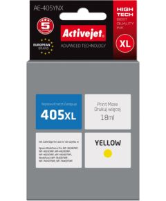 Activejet AE-405YNX ink (replacement for Epson 405XL C13T05H44010; Supreme; 18ml; yellow)