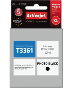 Activejet AE-33PBNX ink (replacement for Epson 33XL T3361; Supreme; 12 ml; black)