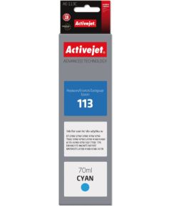 Activejet AE-113C ink (replacement for Epson 113 C13T06B240; Supreme; 70 ml; cyan)