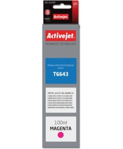 Activejet AE-664M ink (replacement for Epson T6643; Supreme; 100 ml; magenta)