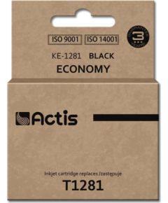 Actis KE-1281 ink (replacement for Epson T1281; Standard; 15 ml; black)