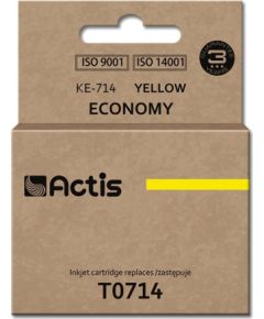 Actis KE-714 ink (replacement for Epson T0714/T0894/T1004; Standard; 13.5 ml; yellow)