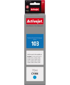 Activejet AE-103C ink (replacement Epson 103 C13T00S24A; Supreme; 70 ml; blue)