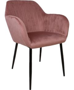 Chair EVELIN rose velvet