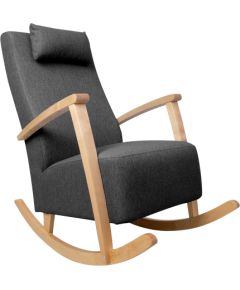 Rocking chair VENLA dark grey