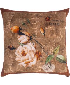 Cushion CASILDA 40x40cm, brown rose