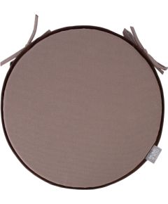 Cushion MY COTTON for chair D39cm, brown