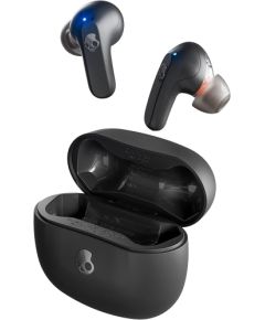 Bezvadu austiņas Skullcandy Rail True Wireless True Black