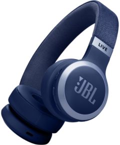 JBL LIVE bezvadu austiņas ar mikrofonu un trokšņu  slāpēšanu, zilas - JBLLIVE670NCBLU