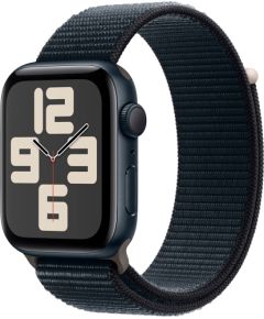 Apple Watch SE GPS 44mm Midnight Aluminium Case with Midnight Sport Loop