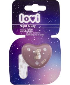 Lovi Night & Day / Soother Holder 1pc Girl