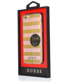 Guess GUHCP6STGPI Aizsargapvalks Priekš Apple iPhone 6 / 6S