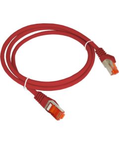 AVIZIO KKS6CZE1.0 networking cable Red 1 m Cat6 F/UTP (FTP)