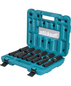 Uzgriežņa galviņu komplekts Makita E-16586; 1/2''; 10-32 mm; 14 gab.