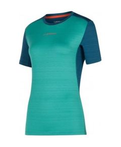 La Sportiva Termo krekls SUNFIRE T-Shirt W XS Lagoon/Storm Blue