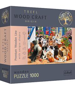 TREFL Koka puzle - Suņu draudzība, 1000gb