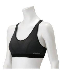 Mont-bell Apakšveļa W Zeo-Line Mesh SPORTS BRA M-EF Black