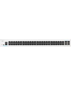 Cisco CBS350-48T-4X-EU network switch Managed L2/L3 Gigabit Ethernet (10/100/1000) Silver