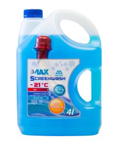 4MAX WINTER SCREENWASH -21 4L Ziemas vējstikla šķidrums