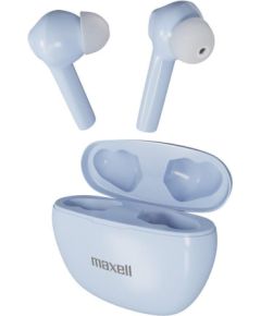Maxell Dynamic+ wireless headphones with charging case Bluetooth blue Austiņas