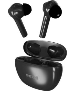 Maxell Dynamic+ wireless headphones with charging case Bluetooth black Austiņas