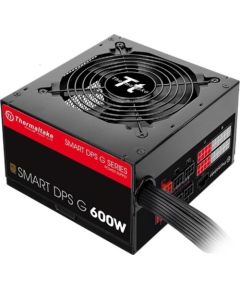 Power Supply | THERMALTAKE | 600 Watts | Peak Power 720 Watts | Efficiency 80 PLUS BRONZE | PFC Active | MTBF 120000 hours | PS-SPG-0600DPCBEU-B