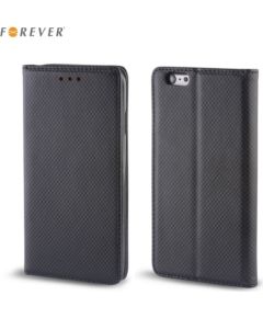 Forever Чехол-книжка с магнетической фиксацией без клипсы Samsung J510 Galaxy J5 Черный