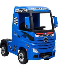 Lean Cars Electric Ride-On Car Mercedes Actros Blue Painted