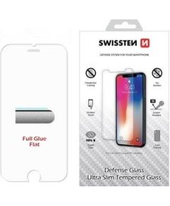 Swissten Ultra Slim Tempered Glass Premium 9H Aizsargstikls Samsung G955 Galaxy S8 Plus (Ekrāna līdzenai virsmai)
