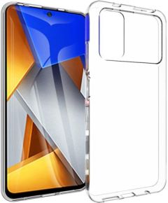 Mocco Ultra Back Case 1 mm Aizmugurējais Silikona Apvalks Priekš  Xiaomi Poco M4 Pro 4G Caurspīdīgs