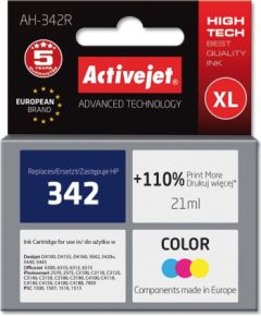 Activejet AH-342R Ink cartridge (replacement for HP 342 C9361EE; Premium; 21 ml; color)