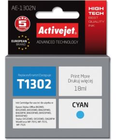 Activejet AE-1302N Ink (replacement for Epson T1302; Supreme; 18 ml; cyan)