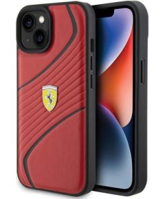 Ferrari Twist Metal Logo Back Case Защитный Чехол для Apple iPhone 15