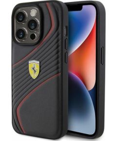 Ferrari Twist Metal Logo Back Case Защитный Чехол для Apple iPhone 15 Pro