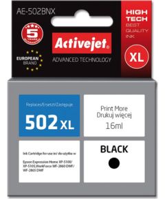 Activejet AE-502BNX ink (replacement for Epson 502XL W14010; Supreme; 16 ml; black)