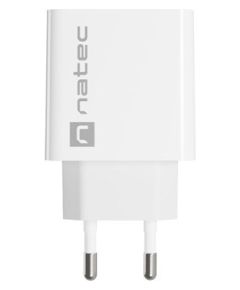 NATEC USB CHARGER RIBERA USB-A 18W WHITE