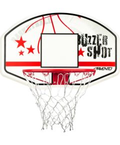 Basketball board set  AVENTO BUZZERSHOT 47RB with net
