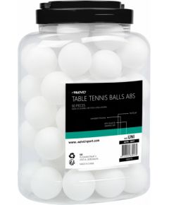 Table tennis balls AVENTO 46TR 60pcs white