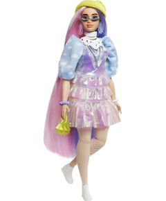 Mattel Lalka Barbie Barbie Extra Moda - Spódniczka holograficzna (GRN27/GVR05)