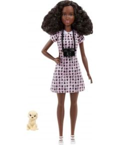 Lalka Barbie Mattel Kariera - Fotografka zwierząt domowych (HCN10)