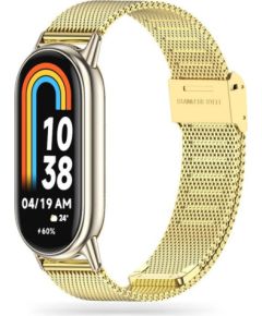 Tech-Protect watch strap MilaneseBand Xiaomi Smart Band 8, gold