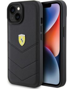 Ferrari Quilted Metal Logo Back Case Защитный Чехол для Apple iPhone 15